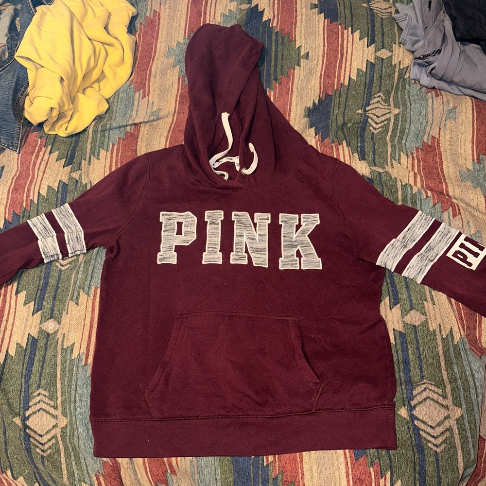 Pink hoodie size medium